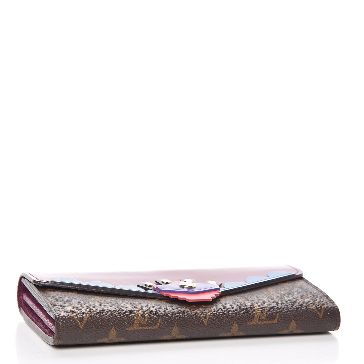 Monogram Totem Sarah Wallet Magenta