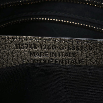 Balenciaga Grained Calfskin Classic Gold Hardware City Ombre Grey Gradient 11 of 12