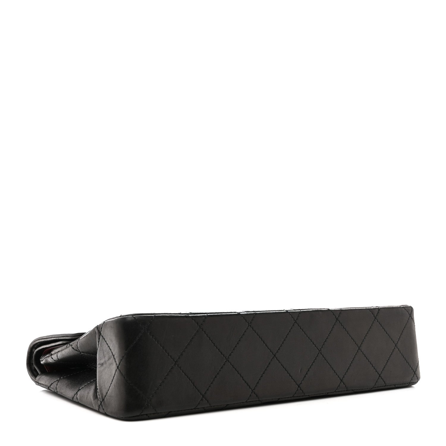 Chanel Lambskin Quilted Medium Single Flap Black 4 of 14