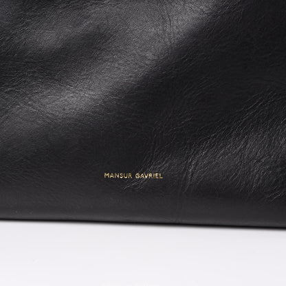 Mansur Gavriel Vegetable Tanned Calfskin Backpack Black 22 of 23