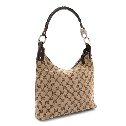 Gucci Monogram Shoulder Bag Dark Brown 3 of 15