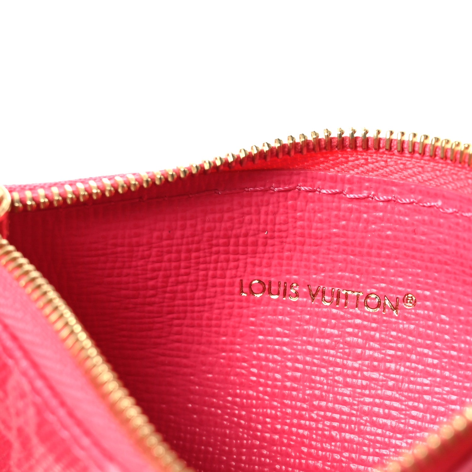 Louis Vuitton Monogram Origine Key Pouch Rose Ruban 7 of 8