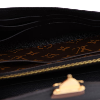 Louis Vuitton Monogram Pallas Wallet Black 5 of 7