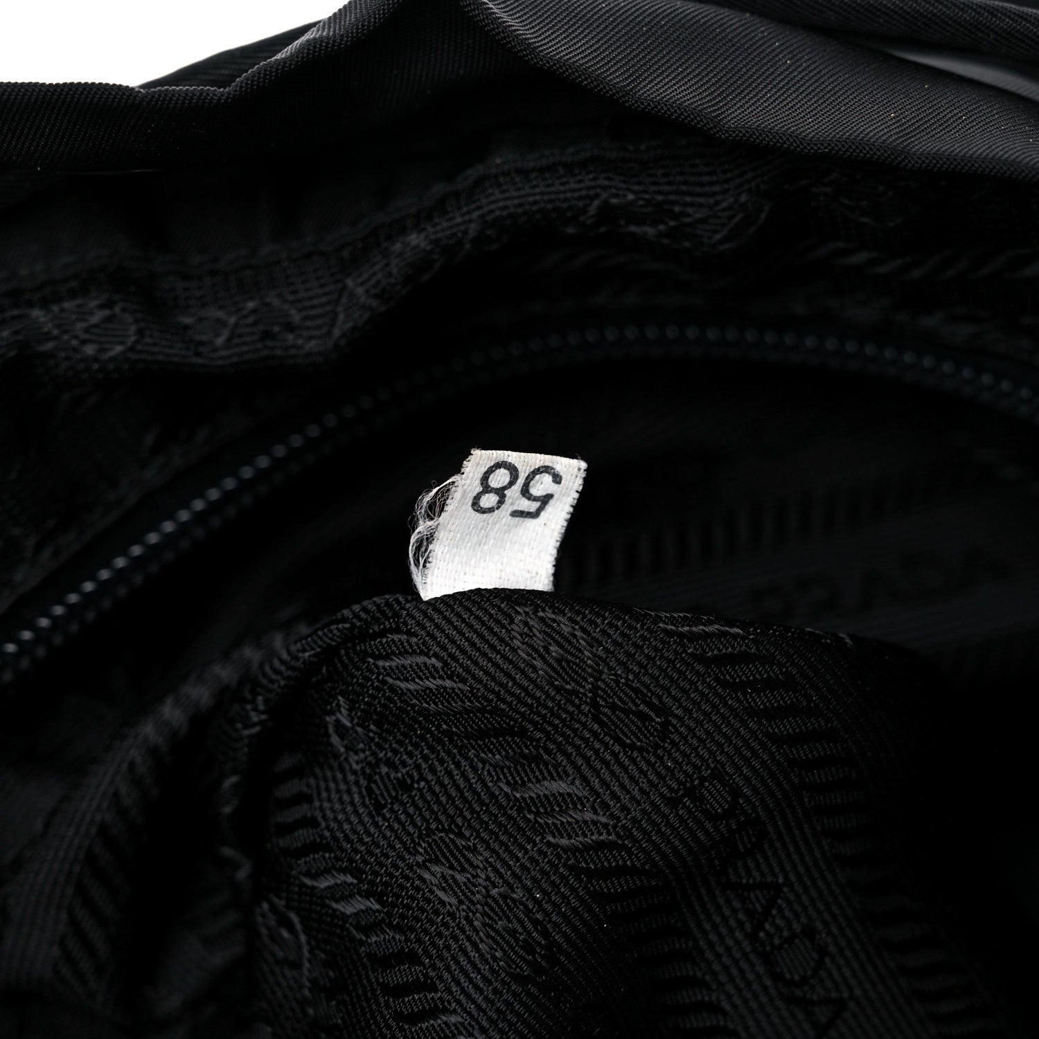 Prada Nylon Vela Mini Cinch Backpack Black 7 of 10