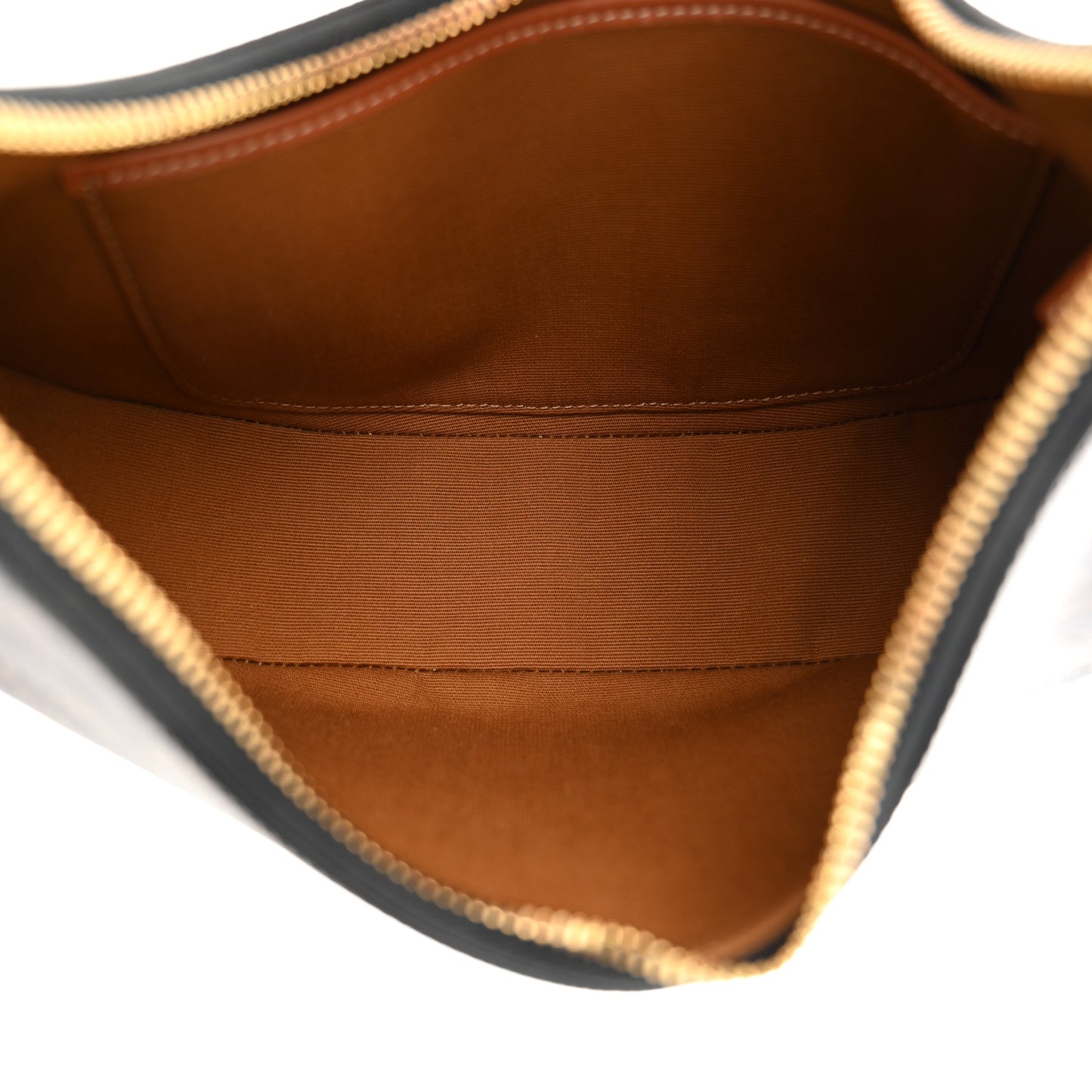 Triomphe Canvas Calfskin Ava Shoulder Bag Tan
