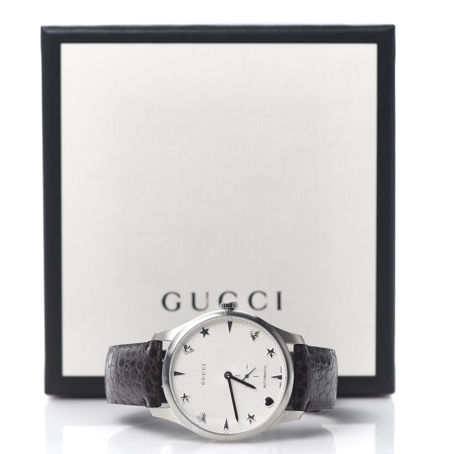Stainless Steel Alligator 40mm G-Timeless Charm Automatic Watch