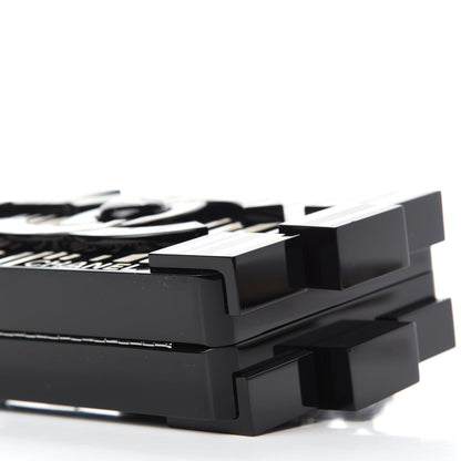 Chanel Plexiglass Barcode Boy Brick Lego Clutch Black 7 of 10
