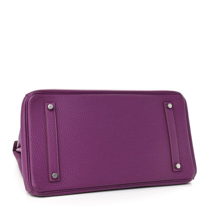 Hermes Togo Birkin 35 Anemone 3 of 9