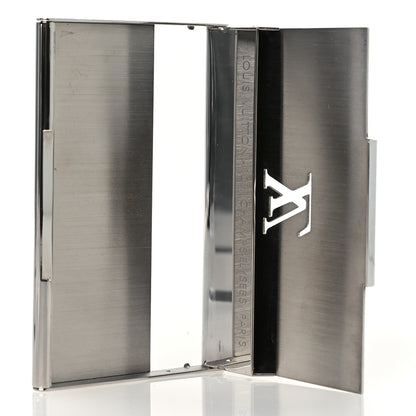 Louis Vuitton Metal Champs Elysees Card Holder Silver 5 of 7