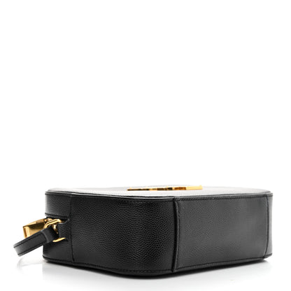 Saint Laurent Grain De Poudre Small Classic Monogram Camera Bag Black 3 of 10