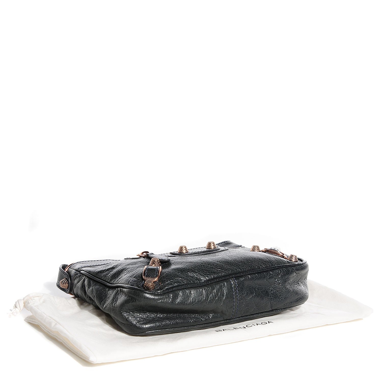 Balenciaga Agneau Giant 12 Rose Gold Hardware Hip Anthracite 4 of 12