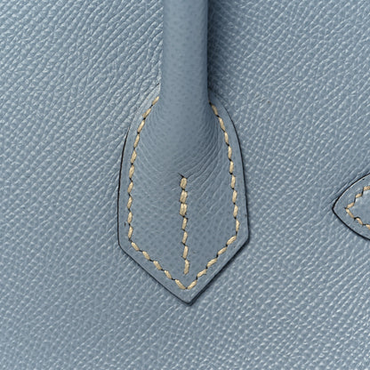Hermes Epsom Birkin 30 Ciel 8 of 33