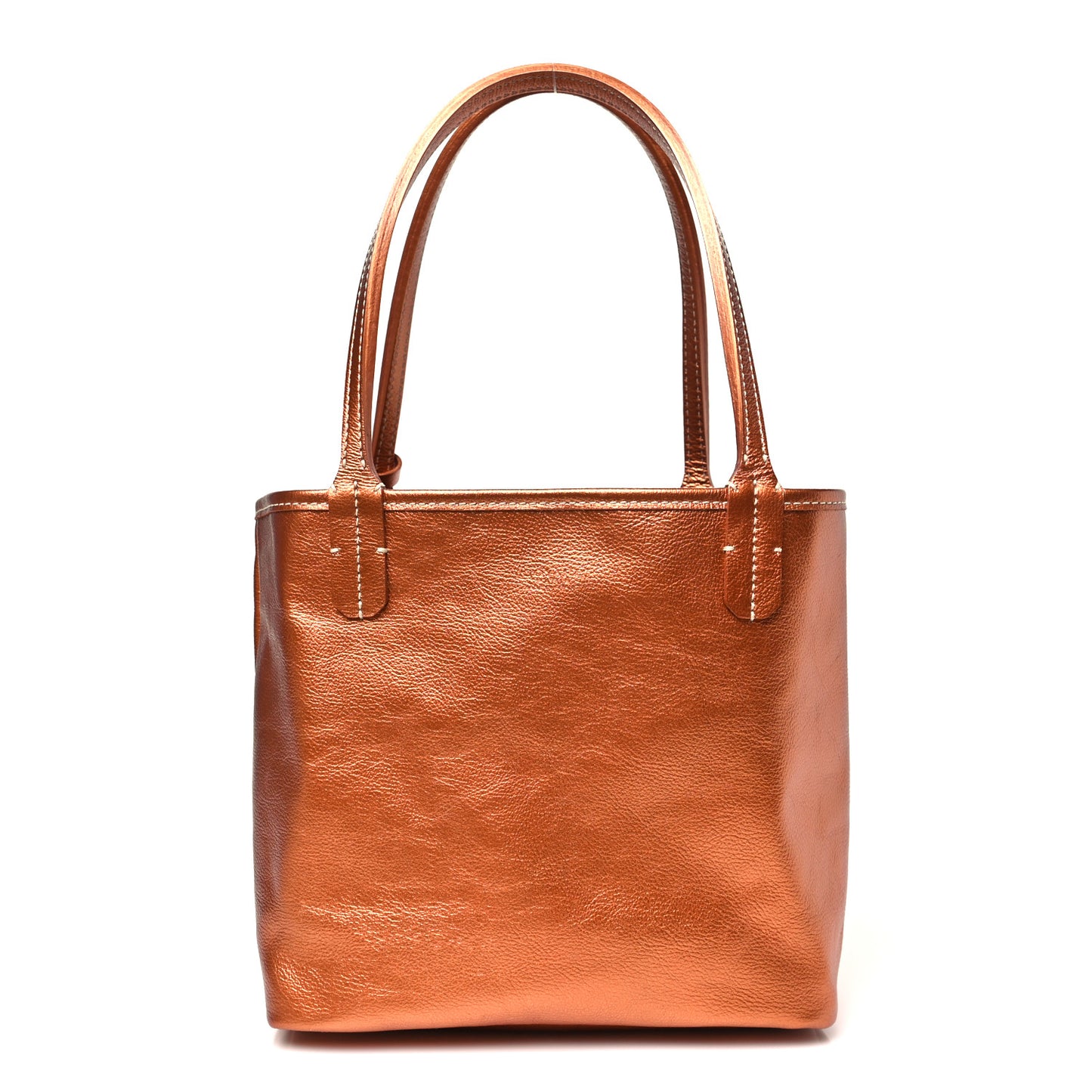 Goyardine Precious Metals Reversible Mini Anjou Rose Gold
