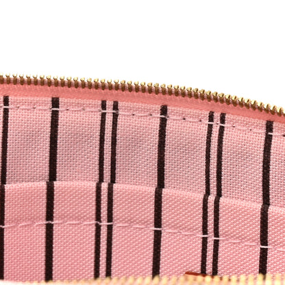 Louis Vuitton Monogram Neverfull MM GM Pochette Rose Ballerine 7 of 11