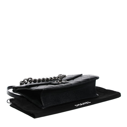 Chanel Caviar Quilted Large Retro Class Flap Black 4 of 9