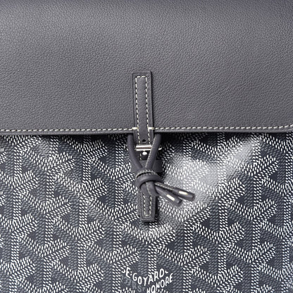 Goyard Goyardine Calfskin Mini Alpin Backpack Grey 7 of 12