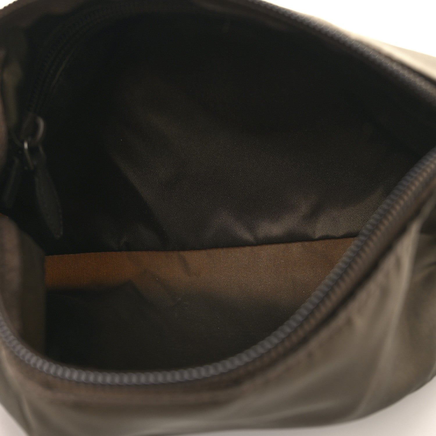 Prada Tessuto Nylon Cosmetic Pouch Bruciato 5 of 6