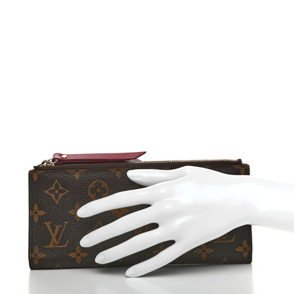 Louis Vuitton Monogram Adele Wallet Fuchsia 2 of 8