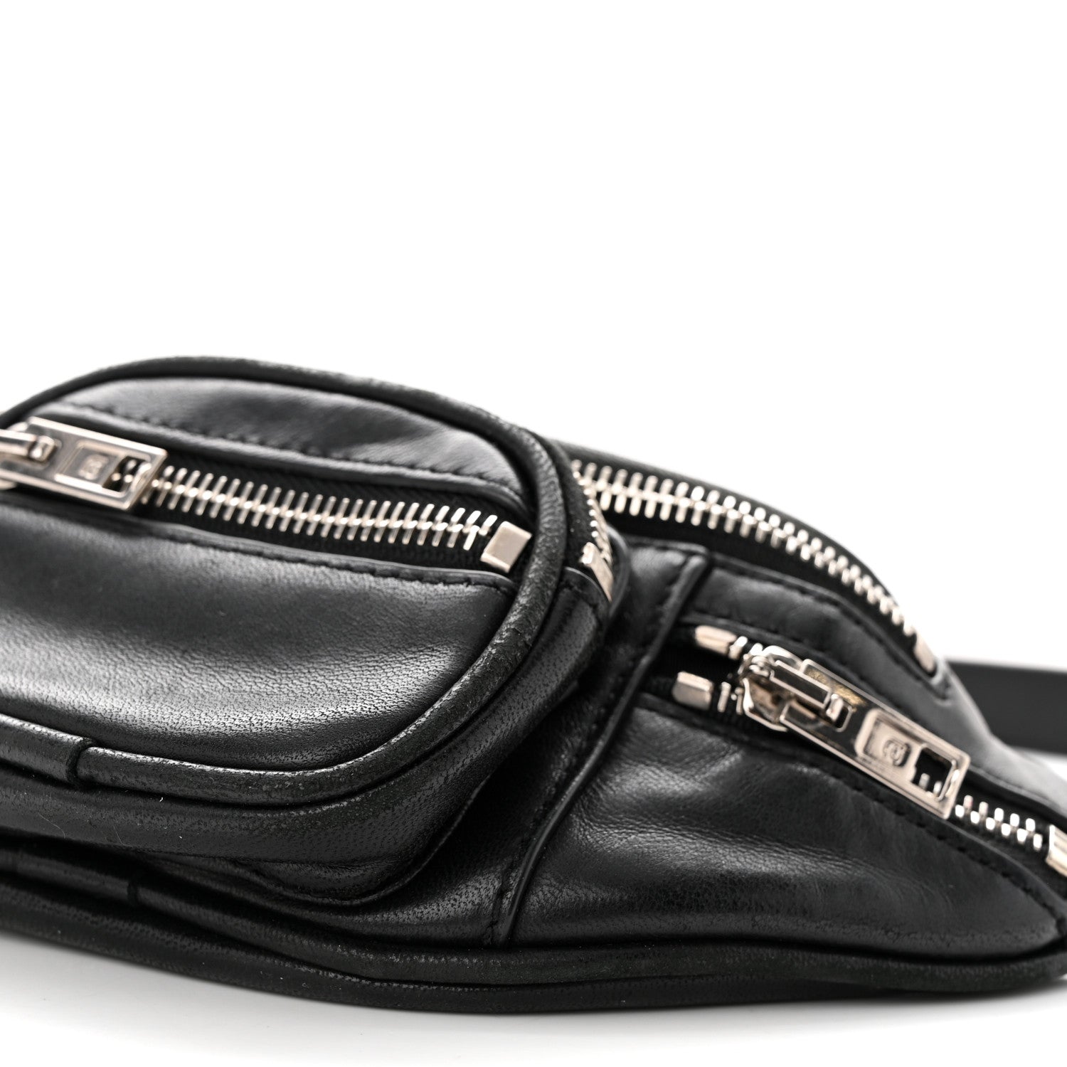 Alexander Wang Lambskin Mini Attica Belt Bag Black 10 of 13