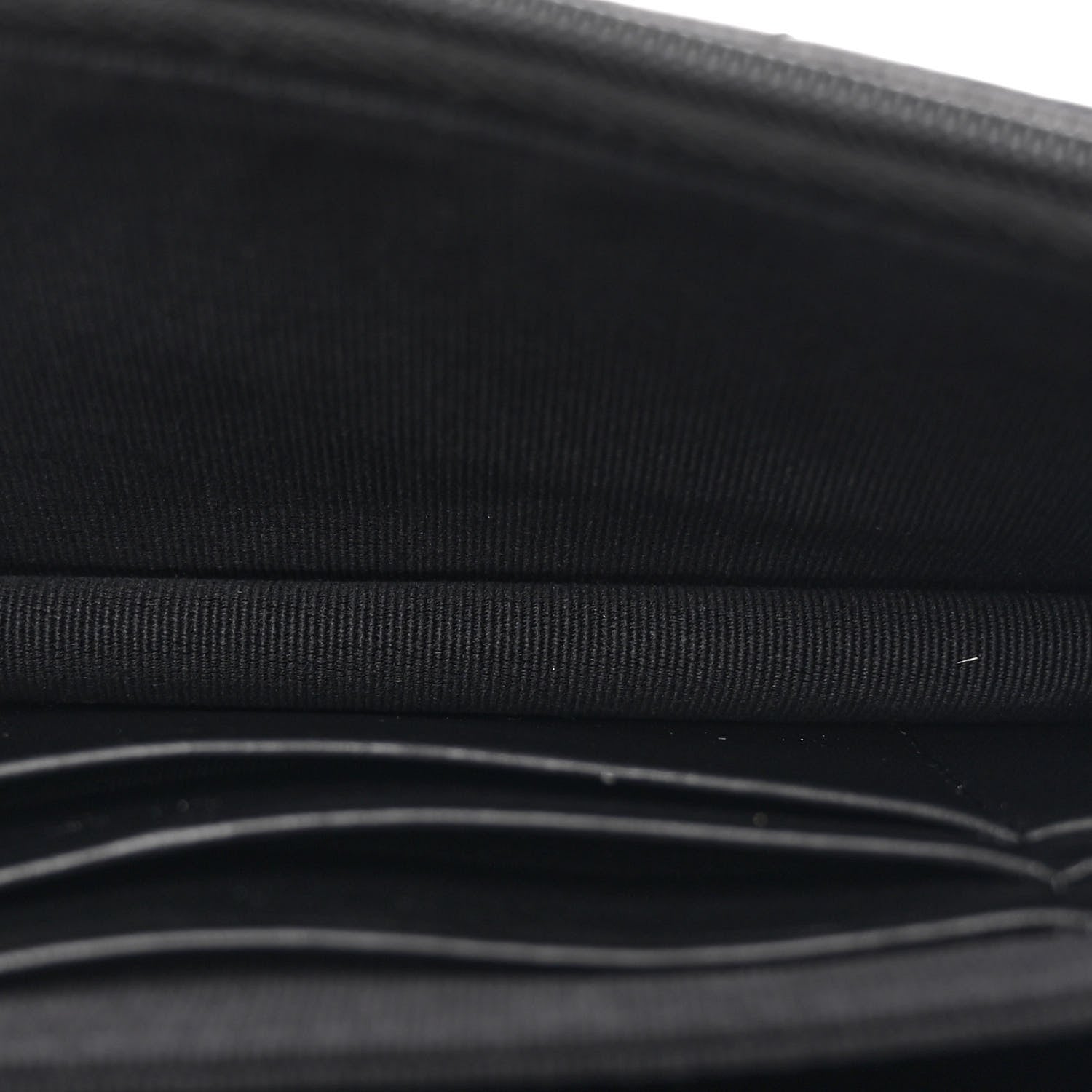 Chanel Lambskin Quilted CC Clutch on Chain WOC Black 5 of 12