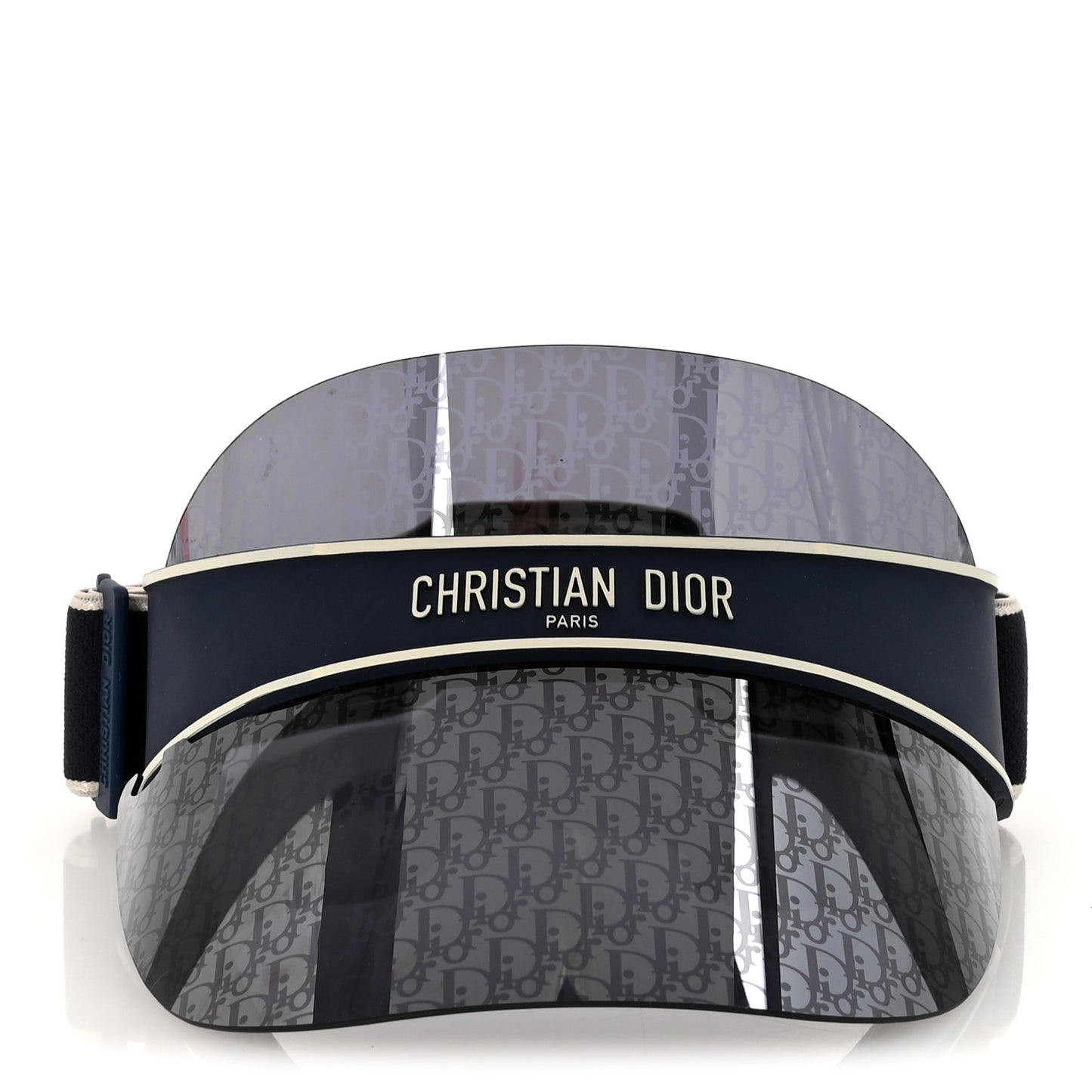 Oblique DiorClub V1U Sun Visor Blue