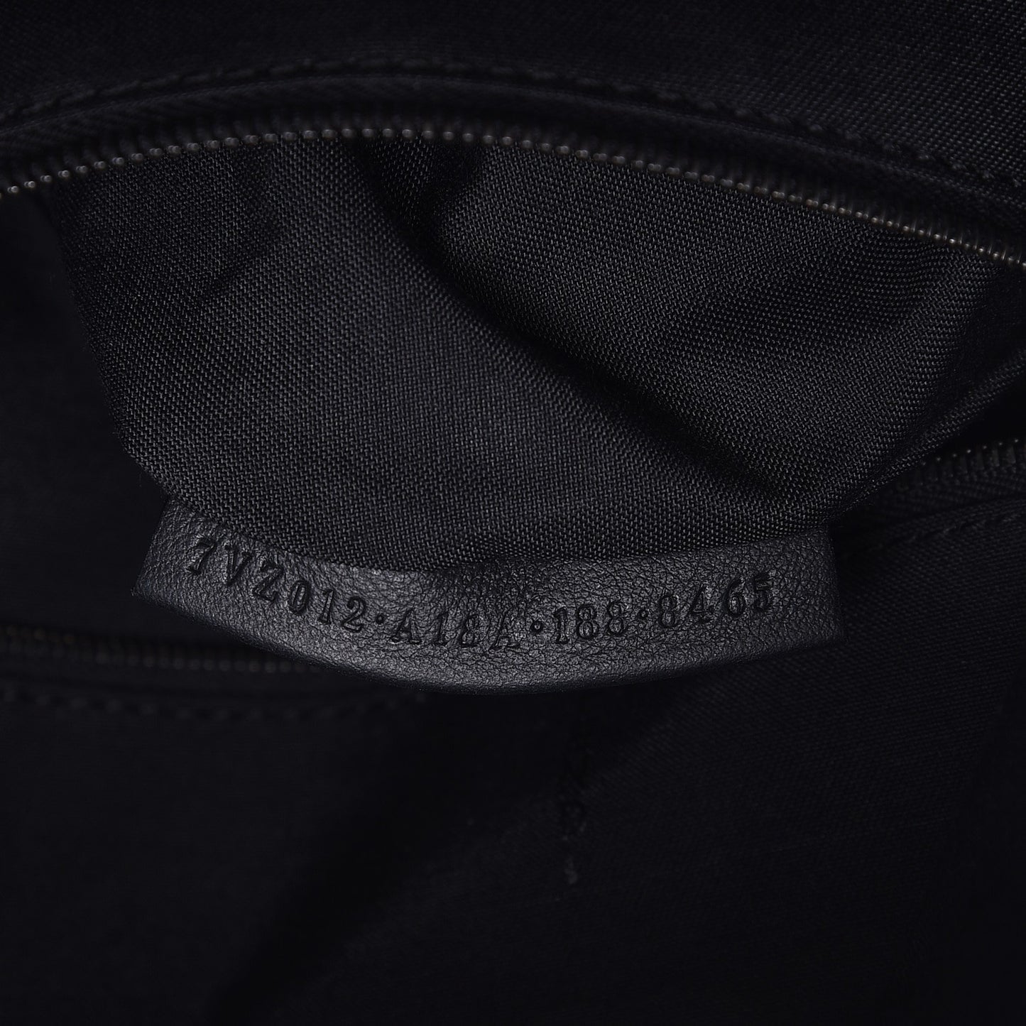 Vitello Grace FF 1974 Embossed Backpack Black