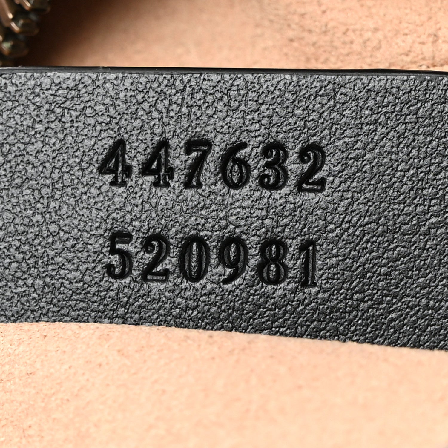 Gucci Calfskin Matelasse Small GG Marmont Chain Shoulder Bag Black 7 of 10