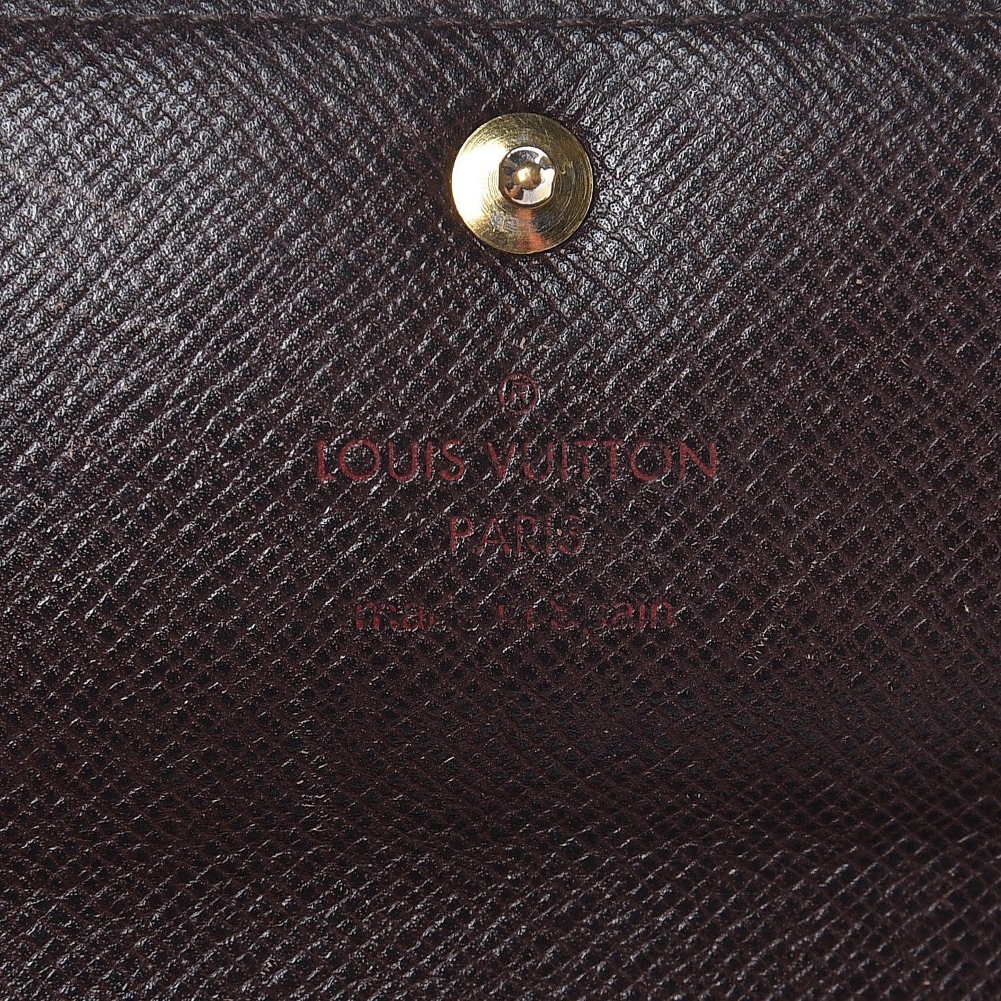 Damier Ebene Sarah Wallet
