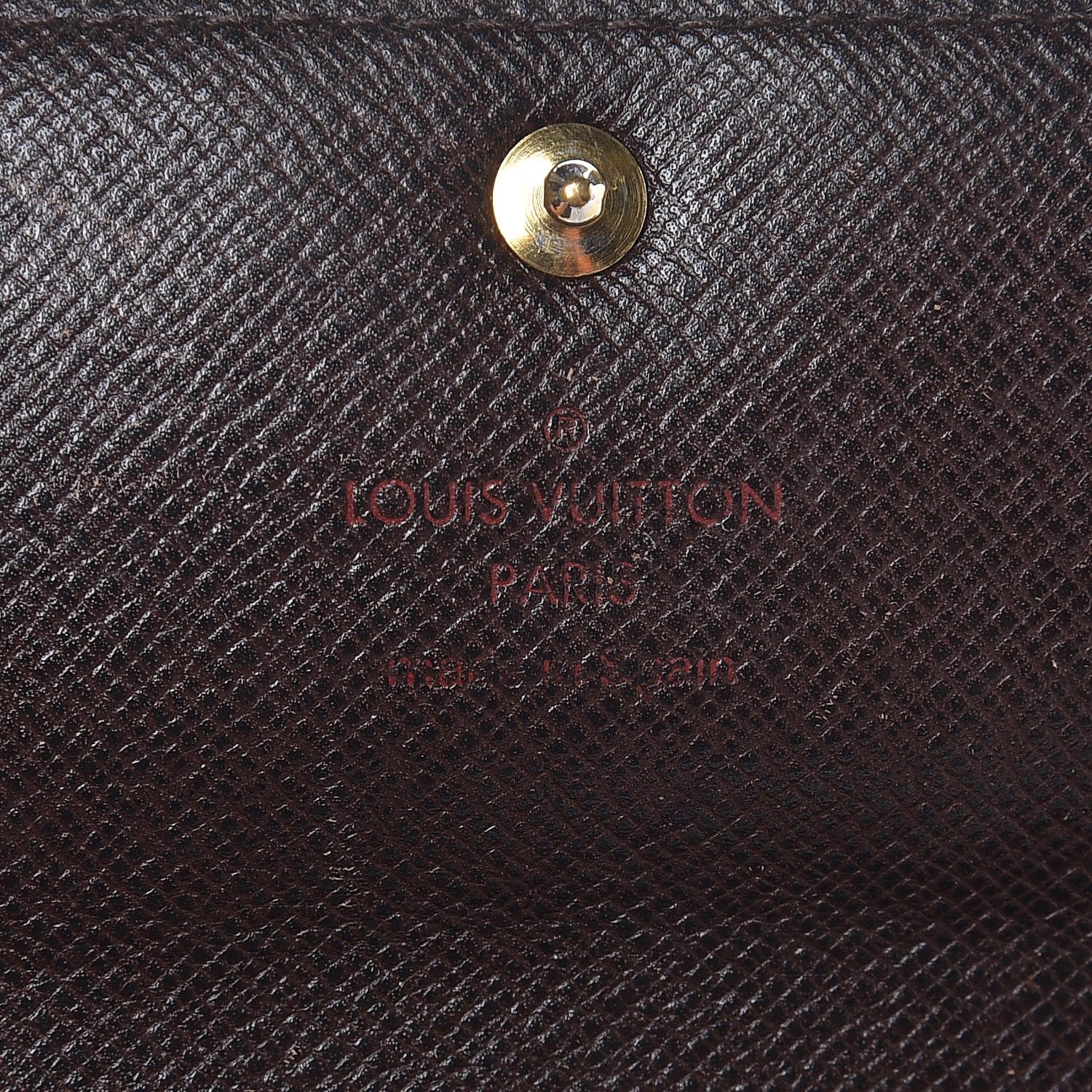 Louis Vuitton Damier Ebene Sarah Wallet 6 of 11