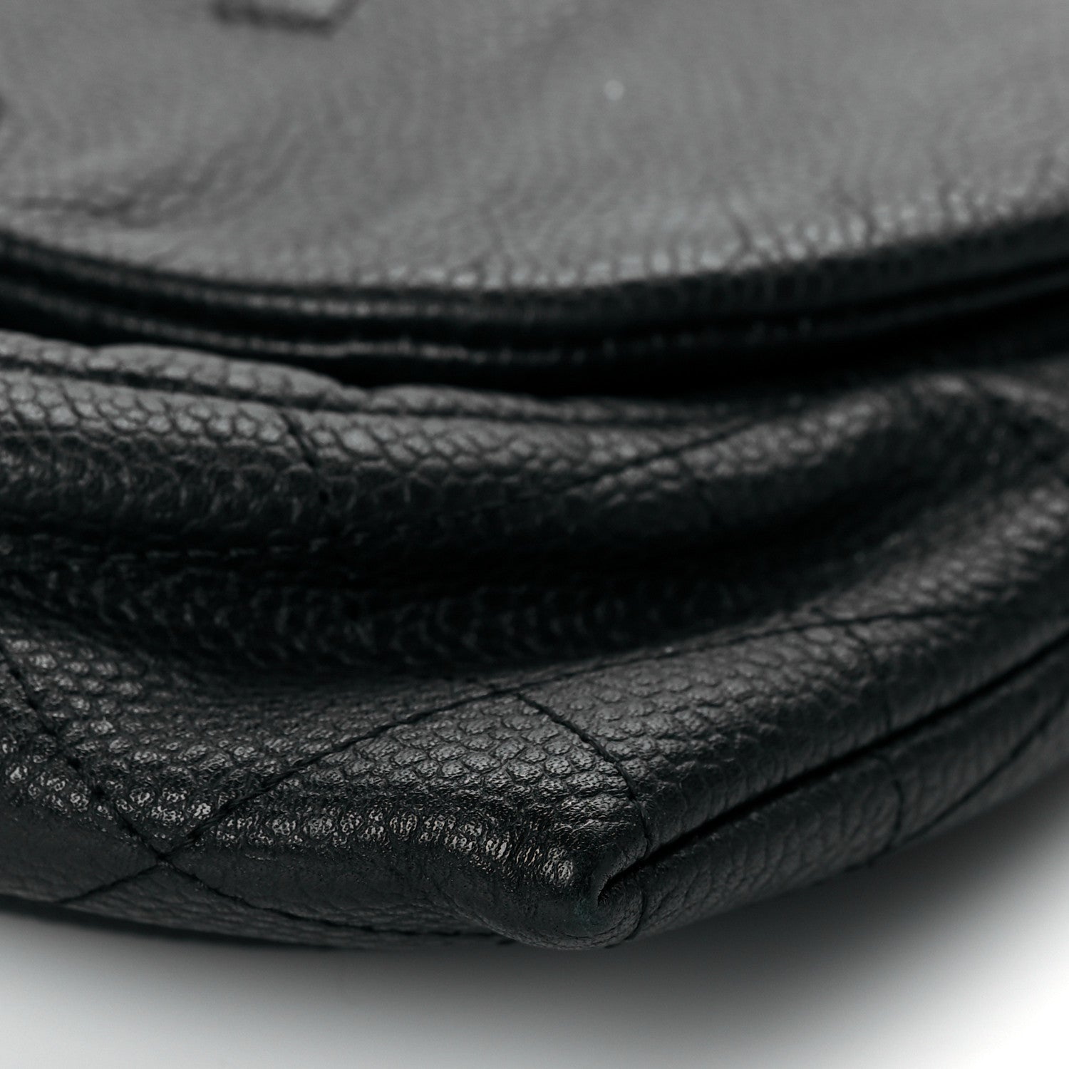 Chanel Caviar Half Moon Wallet On Chain WOC Black 10 of 10