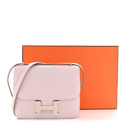 Hermes Chevre Mysore Constance 18 Mauve Pale 12 of 12