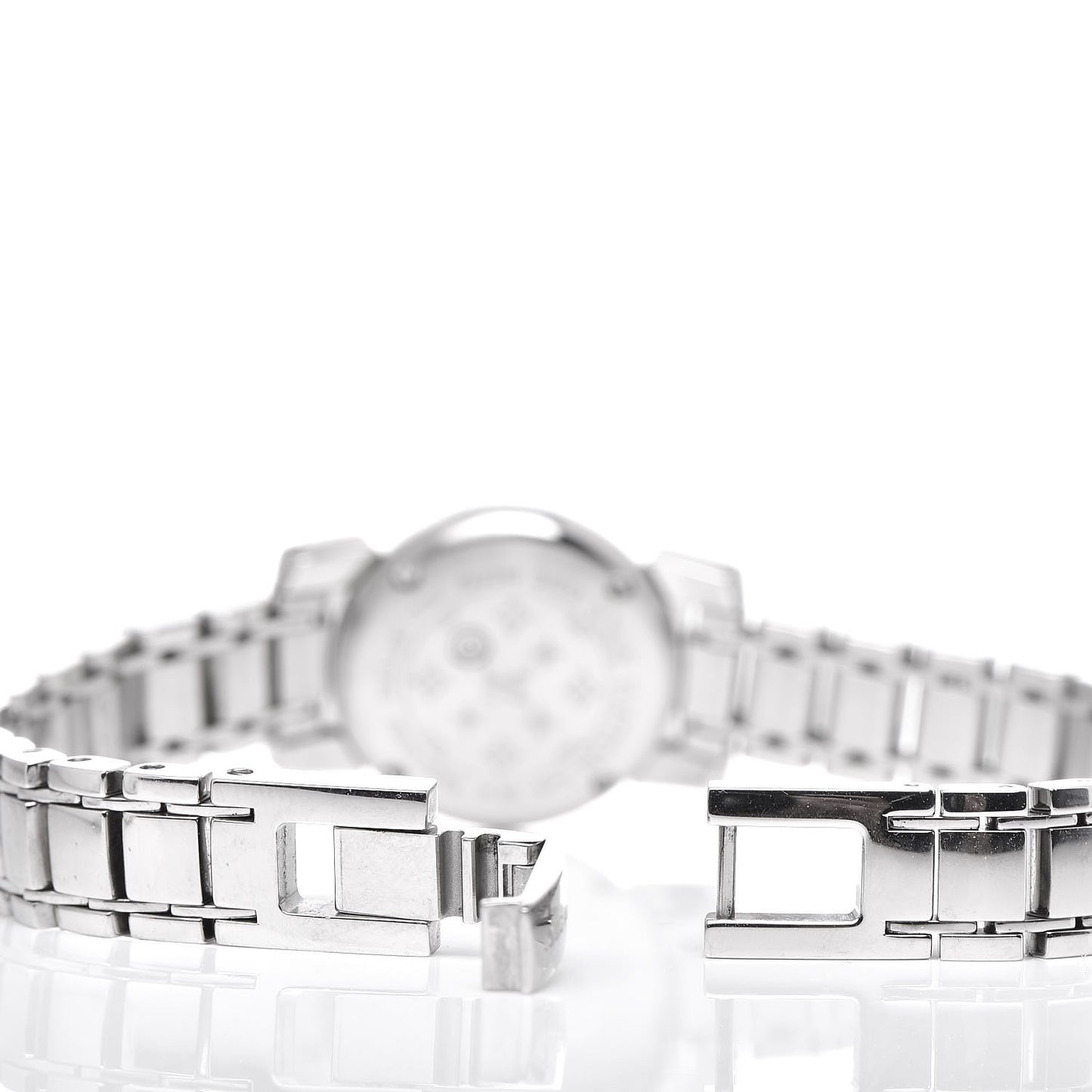 Stainless Steel Mother of Pearl 18mm Tambour Bijou Quartz Watch