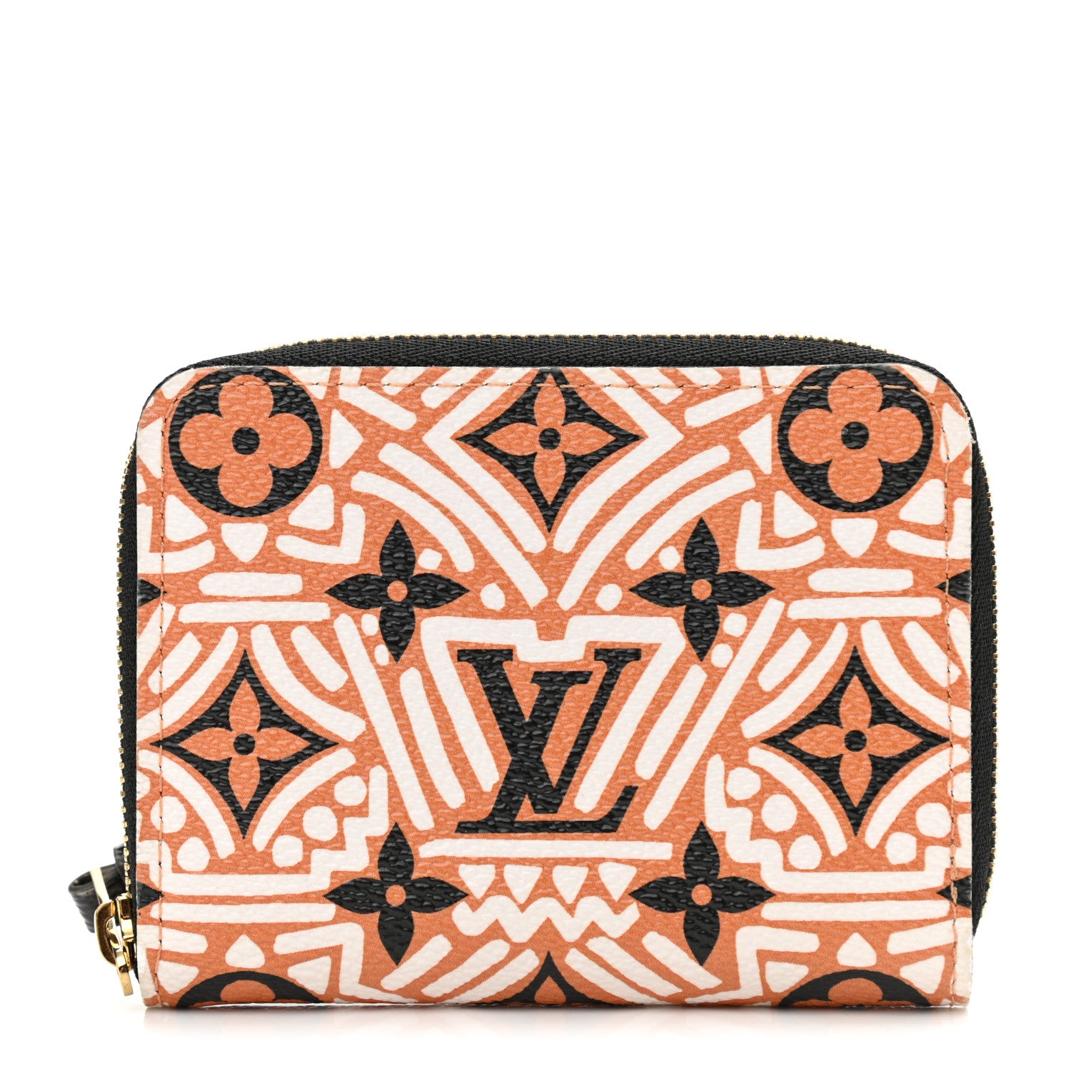 Louis Vuitton Monogram Giant Crafty Zippy Coin Purse Creme Caramel 1 of 8