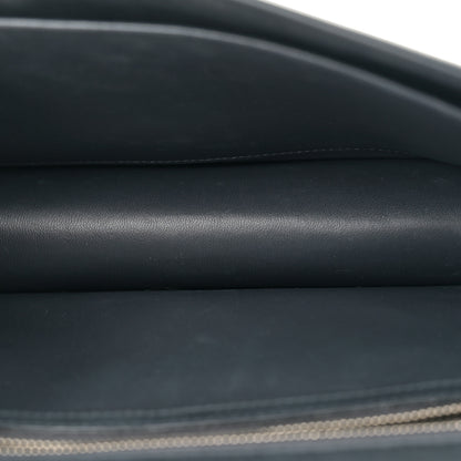 Christian Dior Metallic Patent Micro-Cannage Medium Diorama Flap Bag Silver 5 of 13