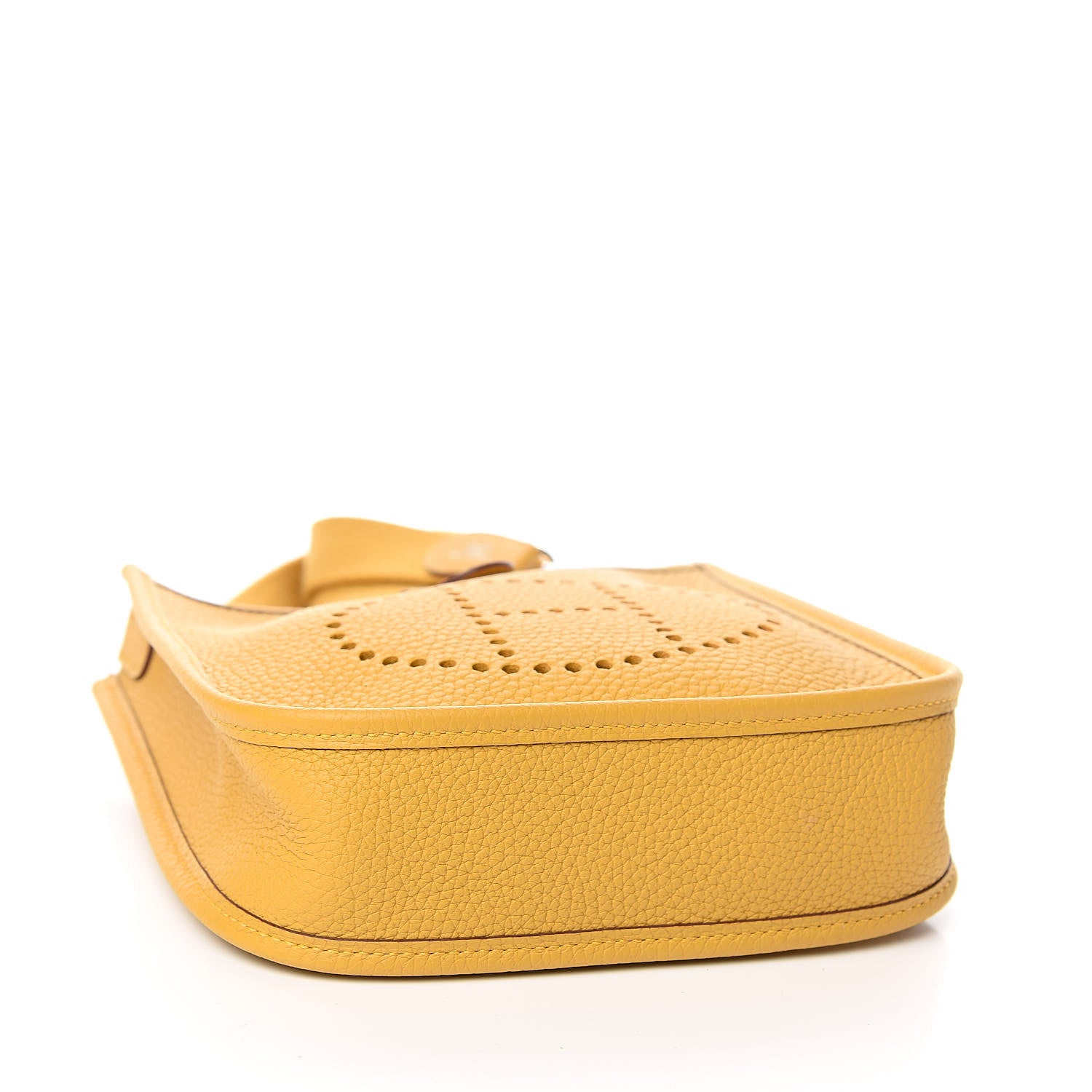 Hermes Taurillon Clemence Evelyne TPM Jaune Ambre 4 of 10