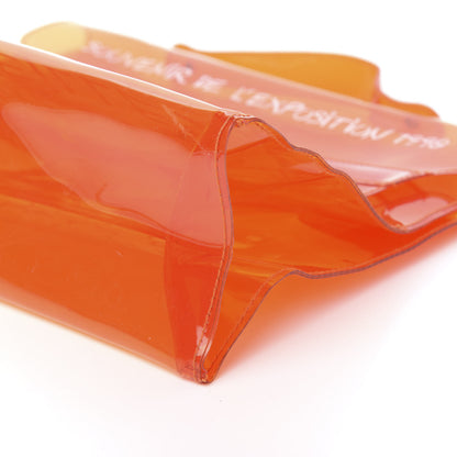 Hermes Vinyl Souvenir De L'Exposition Kelly Orange 6 of 7