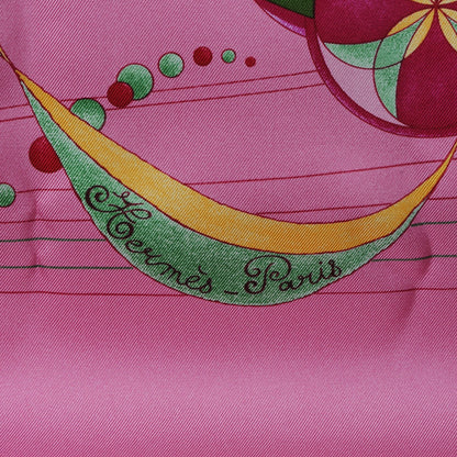 Hermes Silk La Danse du Cosmos Scarf 90 6 of 7