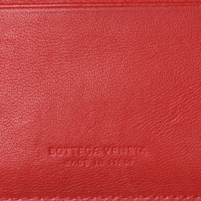 Bottega Veneta Nappa Intrecciato Card Holder Red 6 of 9