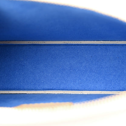 Louis Vuitton Damier Embossed Vernis Lexington Pouch Celeste Blue 5 of 11