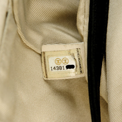 Chanel Washed Lambskin Quilted Maxi Chain Around Flap Black 7 of 7