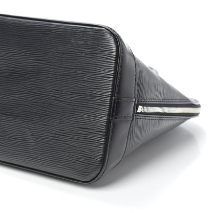 Louis Vuitton Epi Alma MM Black 7 of 8