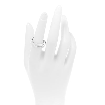 Tiffany Sterling Silver 1837 Interlocking Ring 53 6.5 2 of 4