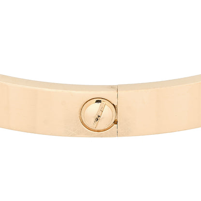 Cartier 18K Yellow Gold LOVE Bracelet 19 8 of 10