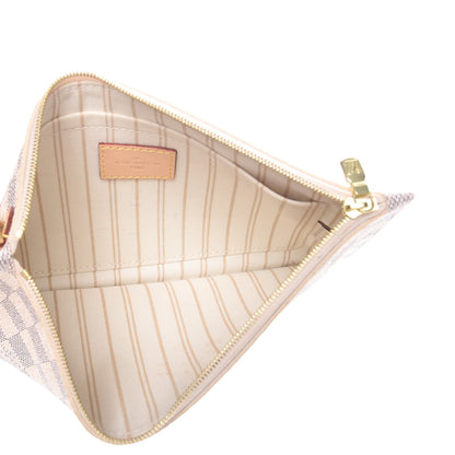 Louis Vuitton Damier Azur Neverfull MM GM Pochette 5 of 8
