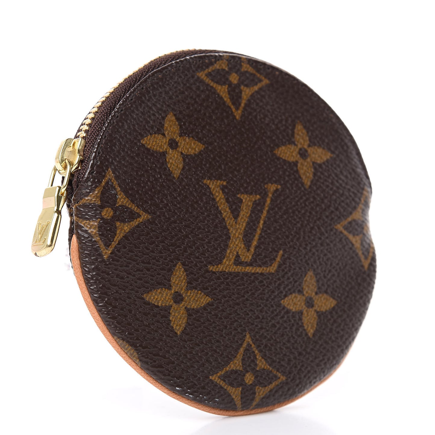 Monogram Round Coin Purse