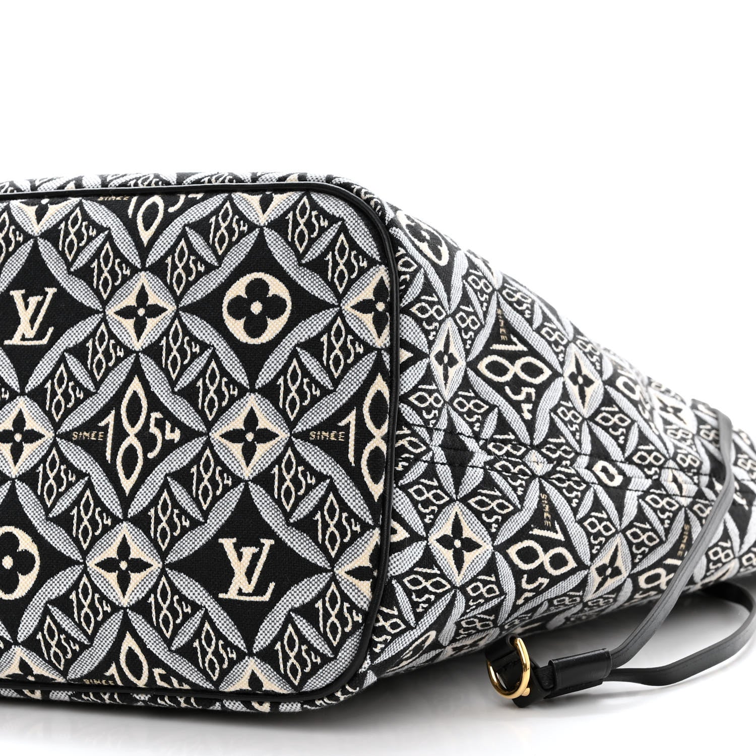 Louis Vuitton Jacquard Since 1854 Neverfull MM Grey 13 of 13