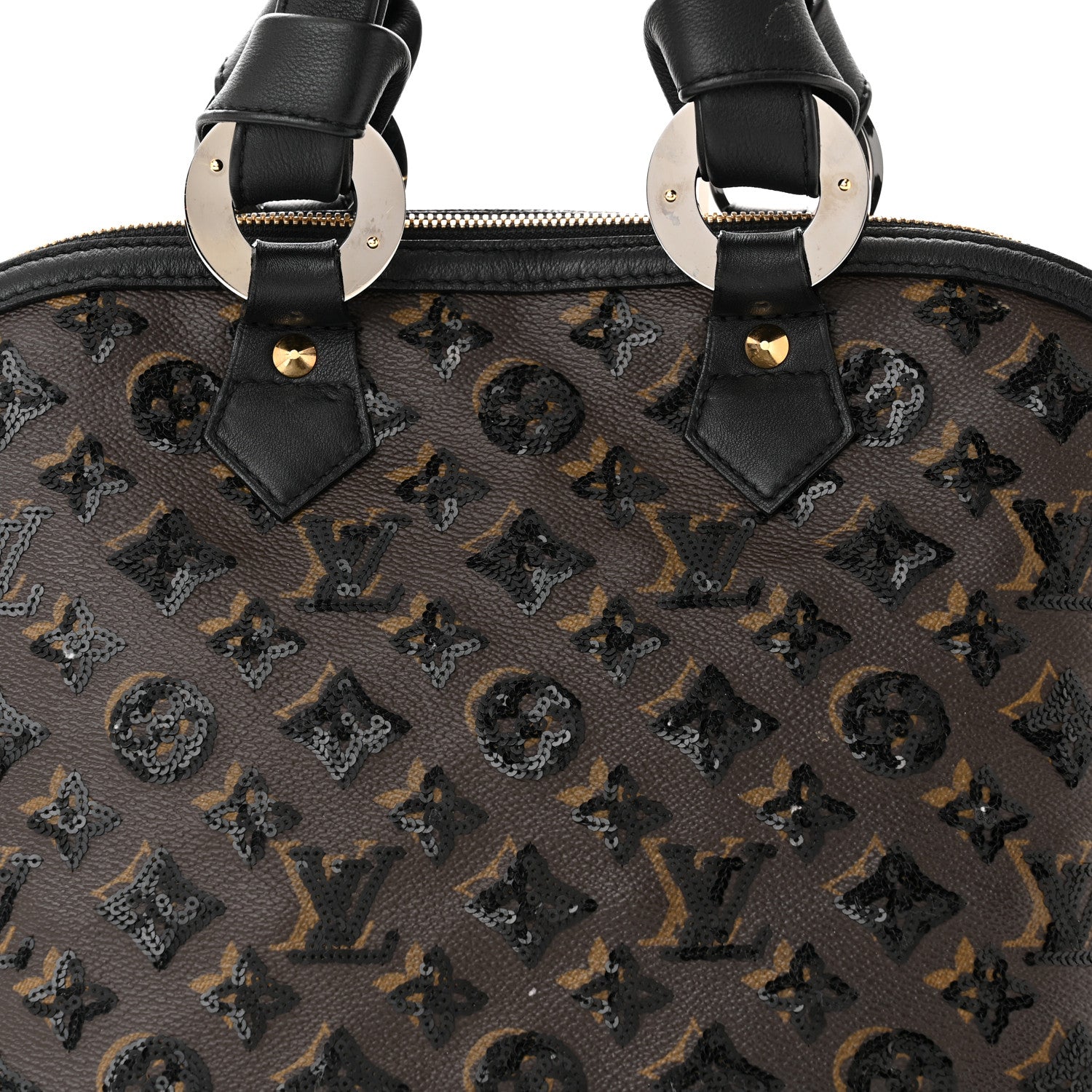 Louis Vuitton Monogram Sequins Eclipse Alma Black 7 of 10