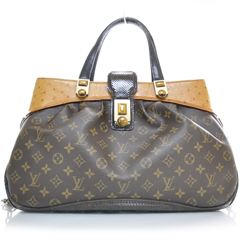 Monogram Ostrich Oskar Waltz