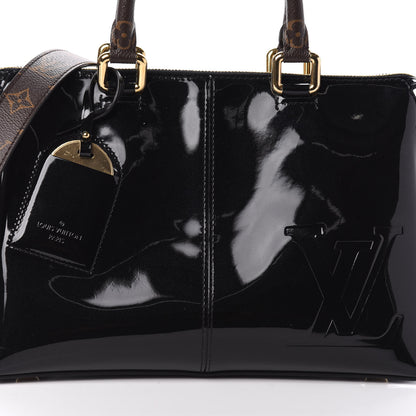Louis Vuitton Patent Calfskin Miroir Tote Black 7 of 11