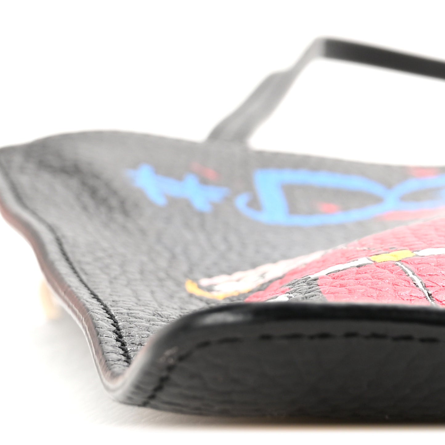 Calfskin DG Loves London Crossbody Black